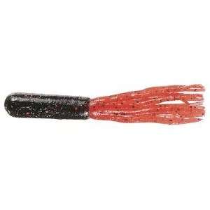 Mizmo Bass Tubes   5.5 Grandes Black Red /Red Ppr. Tail   6ct 