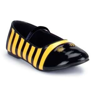  Lets Party By Pleaser Shoes Bee Flat Shoes Child / Black 
