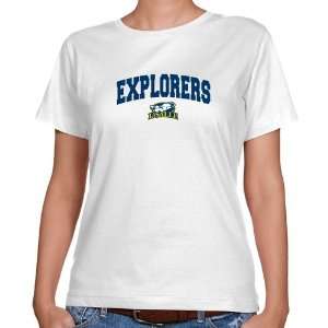  NCAA La Salle Explorers Ladies Logo Arch Classic Fit T 