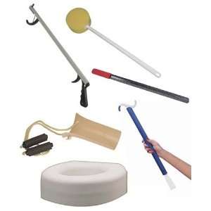  Deluxe Hip Kit (6 piece set) with Toilet Seat Beauty
