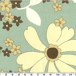   Wide Waverly LH Flower Power Fabric By The Yard: Arts, Crafts & Sewing