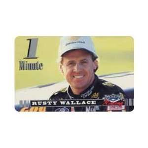   Card Assets Racing 1995 1 Minute Rusty Wallace (Miller Beer) SAMPLE