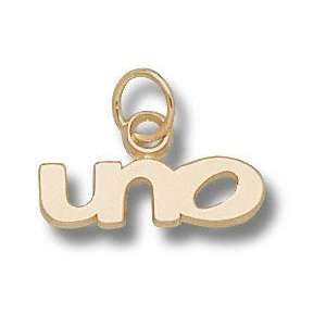  New Orleans Privateers 10K Gold UNO 1/4 Pendant 