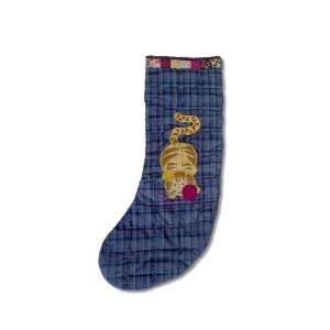  Patch Magic Kitty Cats Stocking, 8 Inch by 21 Inch