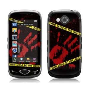 Crime Scene Design Protective Skin Decal Sticker for Samsung Reality 