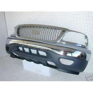  99 03 Ford F150/F250/Expedition Front Bumper, Valance, Top 