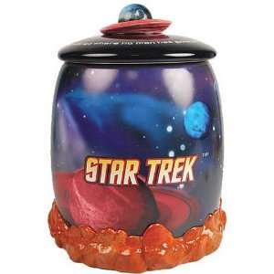 Star Trek Enterprise in Space Cookie Jar 