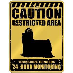   . Yorkshire Terriers Monitoring  Parking Sign Dog: Home & Kitchen