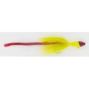 8oz Trolling Feather  Black/ Red 