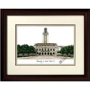  Texas State University Alma Mater Framed Lithograph 