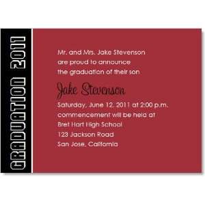   Black Graduation 2012 Graduation Invitations: Health & Personal Care