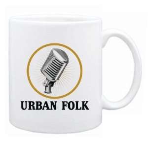  New  Urban Folk   Old Microphone / Retro  Mug Music 