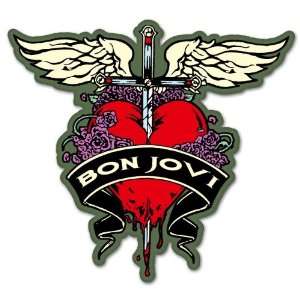  Bon Jovi rock music sticker decal 4 x 6 Everything Else