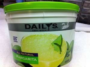 Dailys Margarita Bucket Makes 20 Frozen Drinks  