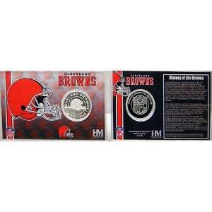  BSS   Cleveland Browns Team History Coin Card: Everything 