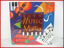 NEW MUSIC MANIA GAME 1996 TRIVIA BOARD GAME   SEALED  