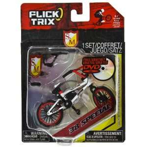   American Bicycle: Flick Trix ~4 BMX Finger Bike w/ DVD: Toys & Games