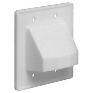   Reversible Low Voltage Cable Access Plate, 2 Gang Electronics