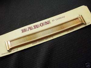 New Old Stock Baron by Garreau watch band Rose Gold 5/8  