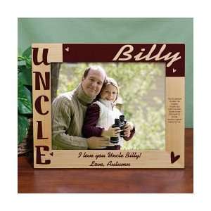  Personalized Uncle Picture Frame