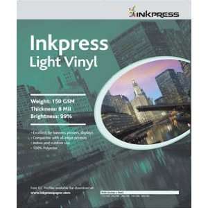  Inkpress Signage Media, Light Weight Inkjet Vinyl Paper 