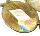 20mm oval natural faceted labradorite gem loose beads  