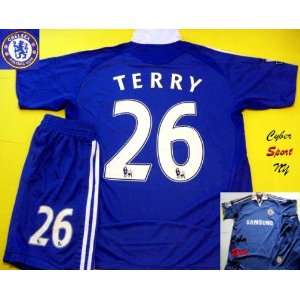  Chelsea England Soccer Jersey TERRY Adult Size XLarge 