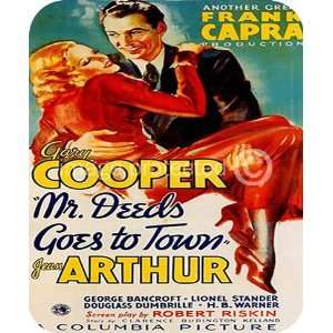   Goes to Town Vintage Gary Cooper Movie MOUSE PAD: Office Products