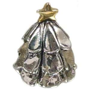   Bi color Christmas Tree Charm Bead for Pandora/Chamilia/T Jewelry