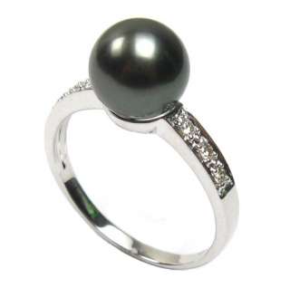 Absolutely gorgeous 100% authentic top quality Tahitian black pearl 