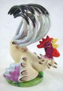   Colorful Roosters Curled Feathers Made In Japan By PaperSticker  