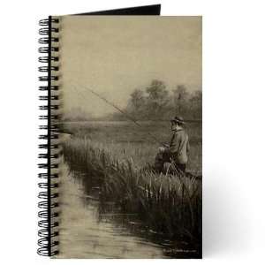  Fly Fishing Art Vintage Journal by  Office 
