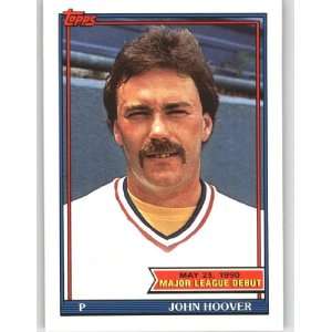 1991 Topps Debut 90 #71 John Hoover   Texas Rangers (MLB Debut 