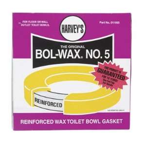  6 each HarveyS Bol Wax No. 5 Toilet Bowl Gasket (011005 