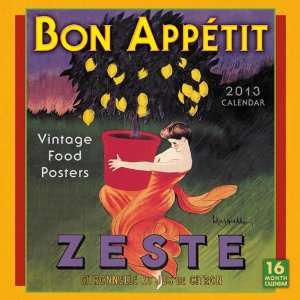  Bon Appétit 2013 Wall Calendar