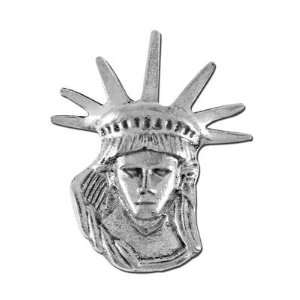  21x26x2mm Statue of Liberty Pewter Charm Arts, Crafts 