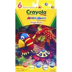   Crayola Model Magic Single Packs Primary Colors (4 Pack): Toys & Games