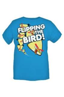  Angry Birds Flipping The Bird T Shirt 2XL Clothing
