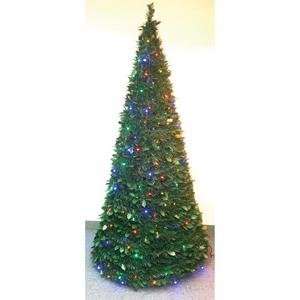  S&S Worldwide Pull Up Christmas Tree W/ Led Lights, 6 