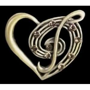  Gold Tone Music Brooch: Everything Else