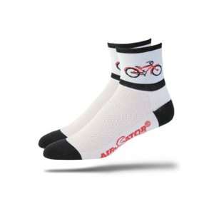  DeFeet AirEator 2.5in Cruiser Cycling/Running Socks 