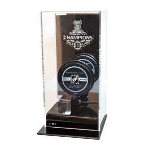 Boston Bruins 2011 Stanley Cup Champions High Rise Puck Display 