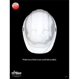 National Safety Compliance Protect Your Head Safety Poster   Spanish 
