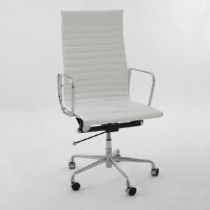 Optim Executive Office Chair   White 