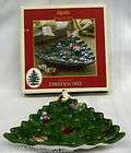 New Spode Whimsical Christmas Tree Canape Plate Tray
