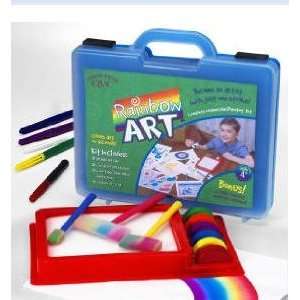   Art Complete Watercolor Painting Kit With Carry Case: Toys & Games