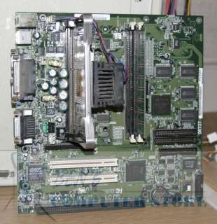 Micron/BCM DR737 MicroATX Motherboard w Celeron CPU  