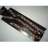 Leopard Clip on Elastic Y back Brace Suspenders 1.5cm  