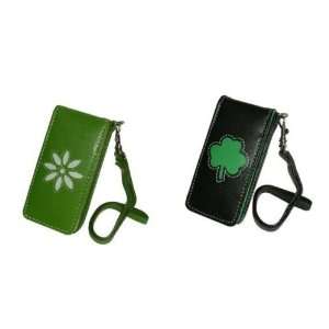  Deluxe Faux Leather Ipod Nano Cases   Set of 2: Everything 