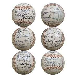  All Time Chicago Theme Autographed Baseball Sports 